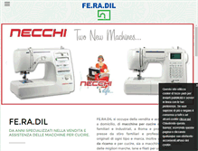 Tablet Screenshot of feradilnecchi.com